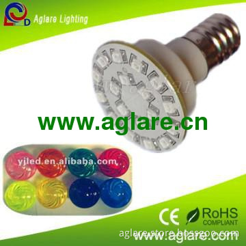 E14 RGB Cabochon led turbo rides lighting AC60V